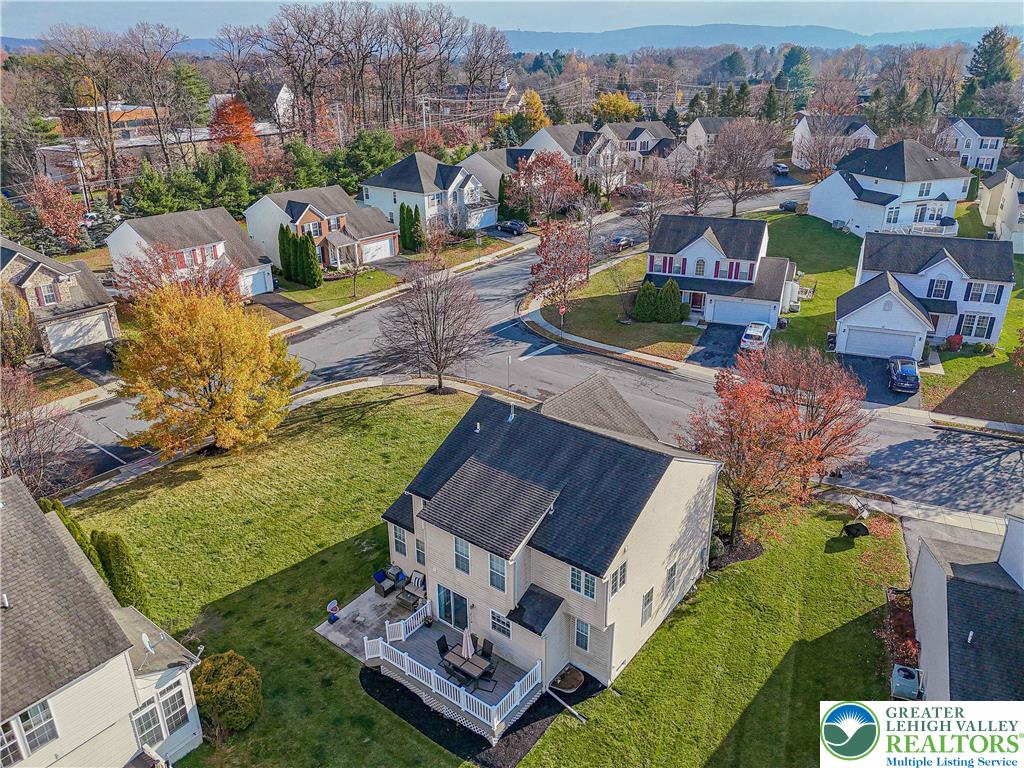 1120 Tyler Way Bethlehem, PA 18017 - Photo 57 of 67 an aerial view of a house with a garden