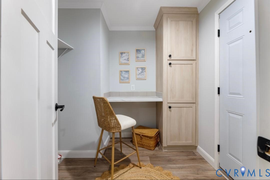 Lot 35 Mt Nebo Road Barhamsville, VA 23011 - Photo 12 of 13 Office area with light wood finished floors and or