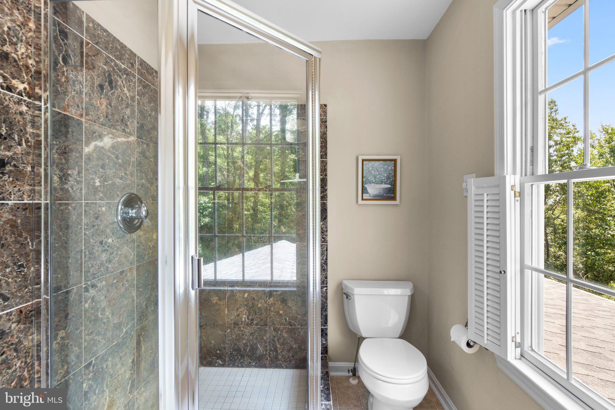 7341 Kehne Road Frederick, MD 21702 - Photo 25 of 67 a bathroom with a toilet and a shower