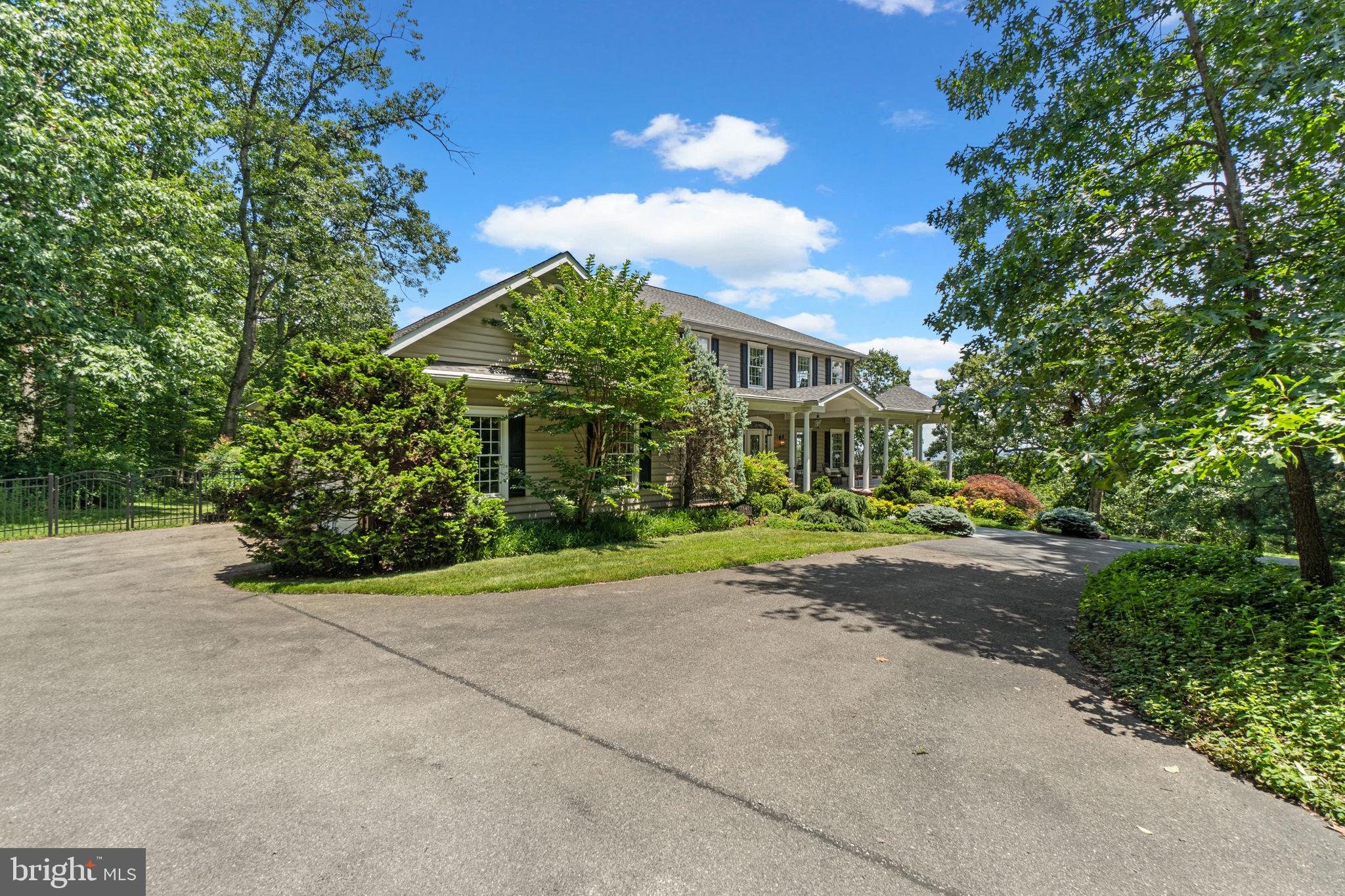 7341 Kehne Road Frederick, MD 21702 - Photo 3 of 67 Circular Driveway Entering an Incredible Residence