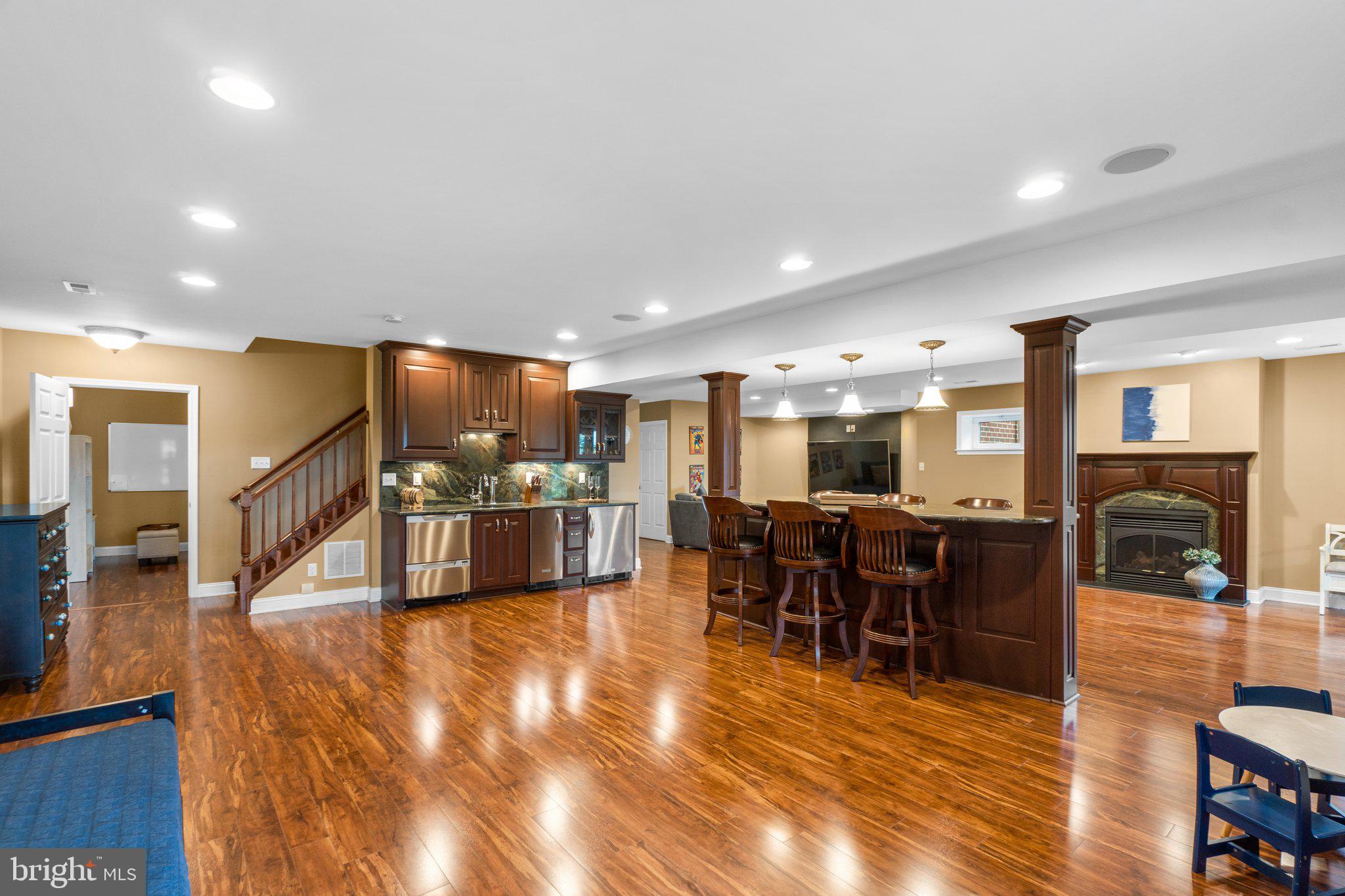 7341 Kehne Road Frederick, MD 21702 - Photo 38 of 67 Entertainer's Dream w/Full Wet Bar & Bar Seating