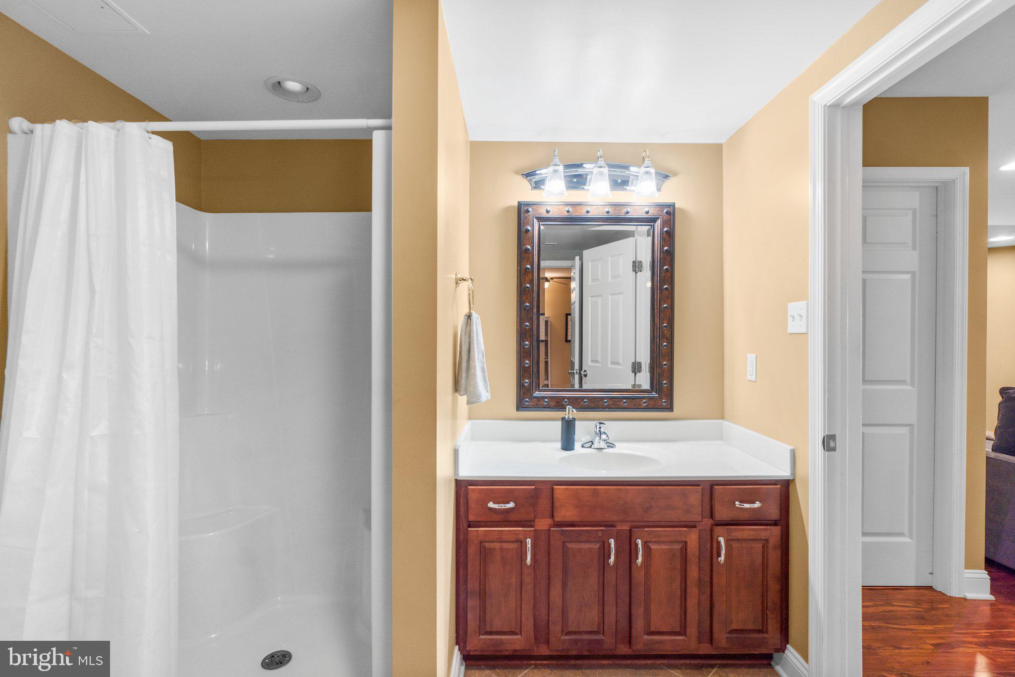 7341 Kehne Road Frederick, MD 21702 - Photo 46 of 67 a bathroom with a sink and a mirror