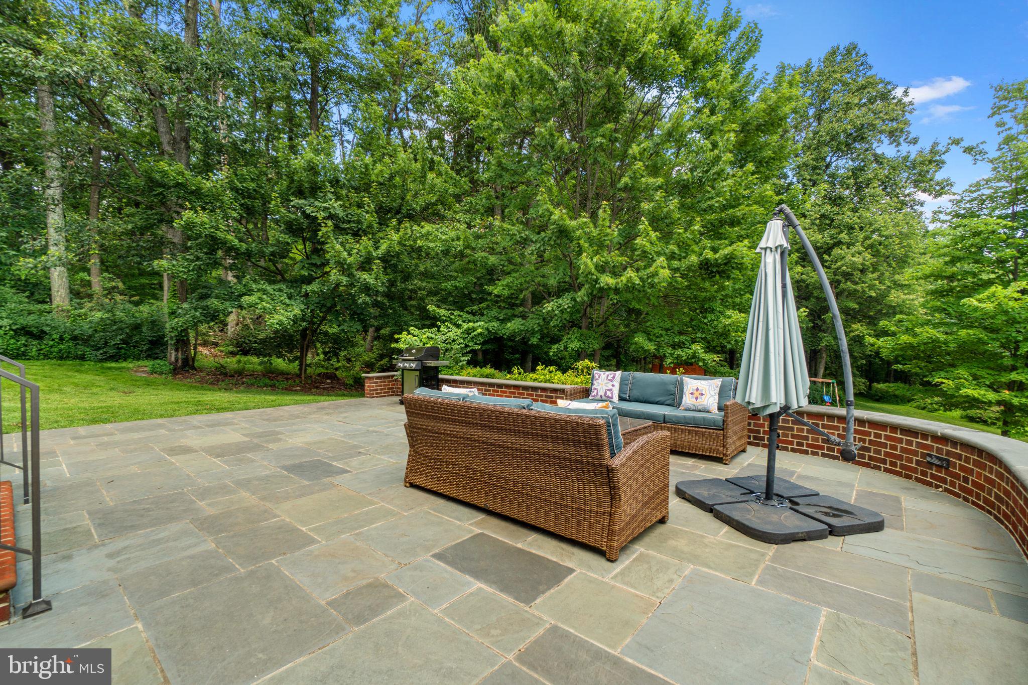 7341 Kehne Road Frederick, MD 21702 - Photo 51 of 67 Stunning Flagstone Patio with Space for Many Zones