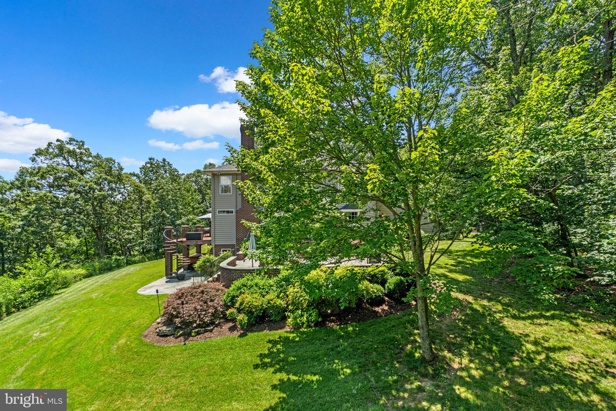 7341 Kehne Road Frederick, MD 21702 - Photo 55 of 67 a view of a garden with a tree