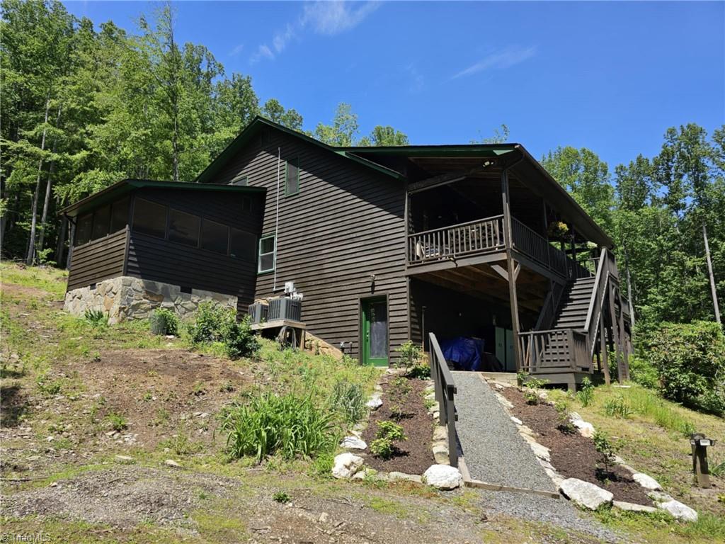 290 Jonathan Drive Lowgap, NC 27024 - Photo 20 of 50 Side Drive area.