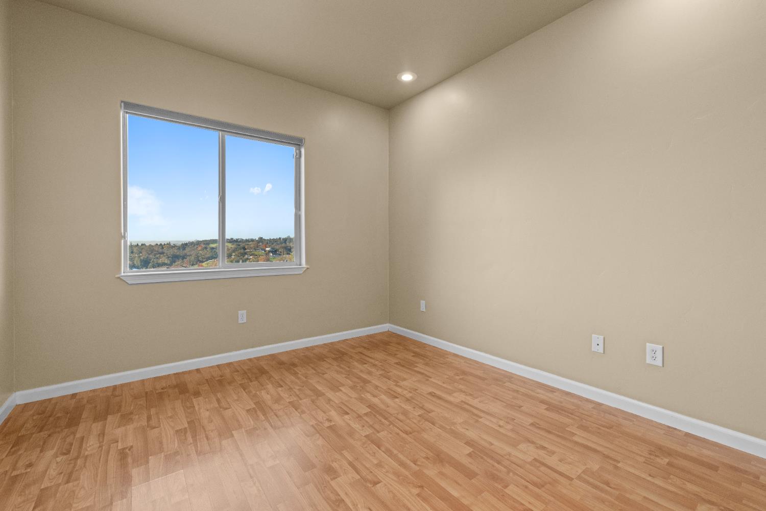 10665 Harris Road Auburn, CA 95603 - Photo 31 of 34 an empty room with wooden floor and windows
