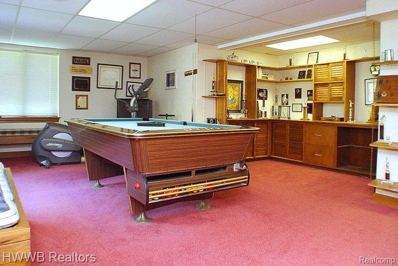 606 Overbrook Road Bloomfield Hills, MI 48302 - Photo 18 of 18 Pool table