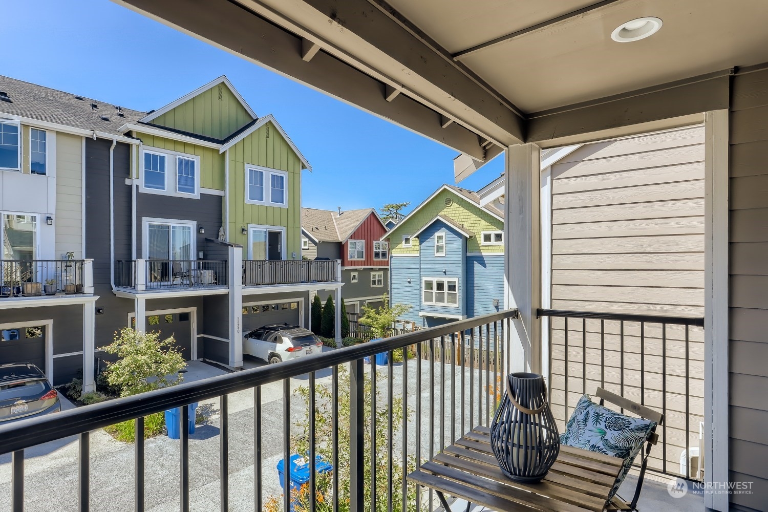 3270 Southwest Graham Street, Unit 502 Seattle, WA 98126 - Photo 28 of 32 a view of city from balcony