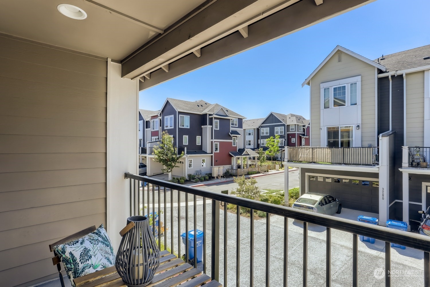 3270 Southwest Graham Street, Unit 502 Seattle, WA 98126 - Photo 29 of 32 a view of city from balcony
