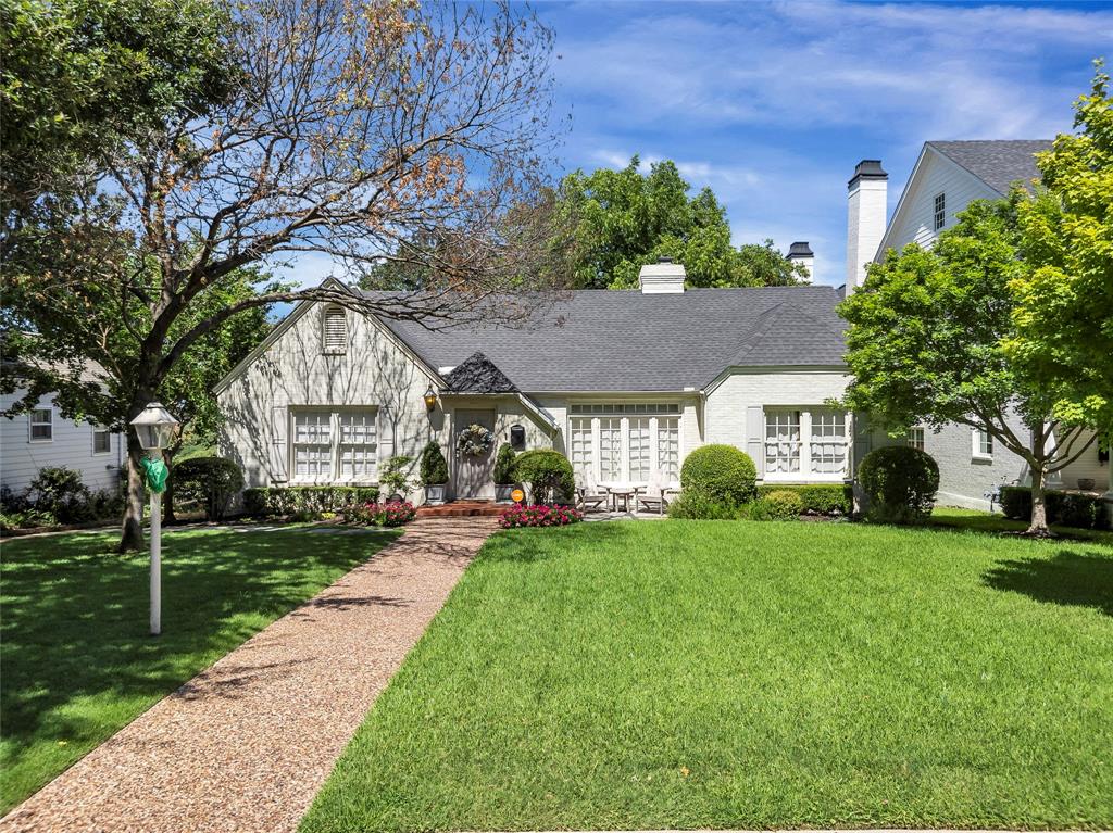 3170 Westcliff Road West Fort Worth, TX 76109 - Photo 3 of 39 a view of a house next to a big yard and large trees
