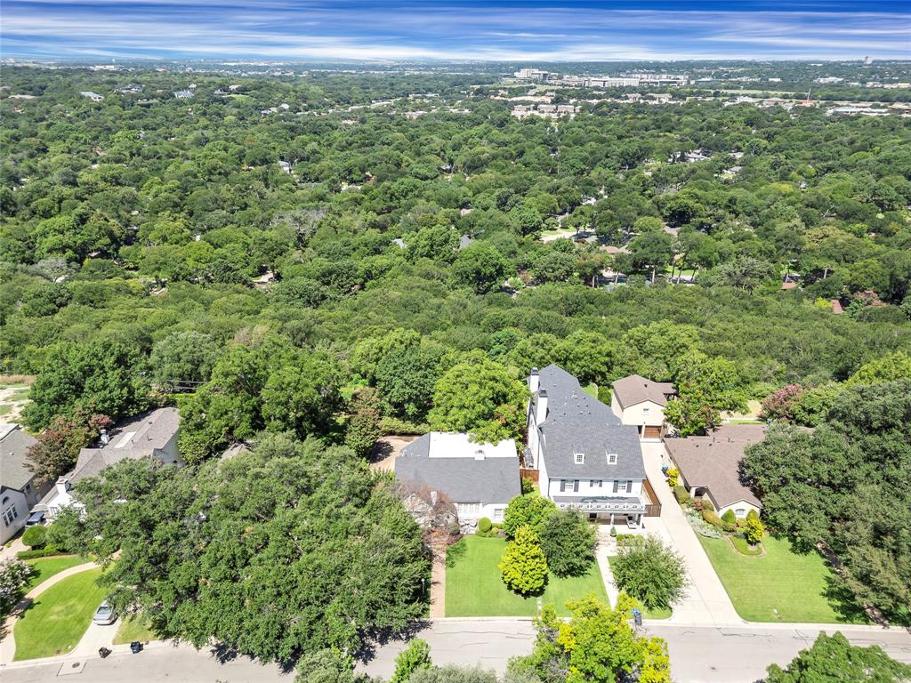 3170 Westcliff Road West Fort Worth, TX 76109 - Photo 4 of 39 an aerial view of residential houses with outdoor space