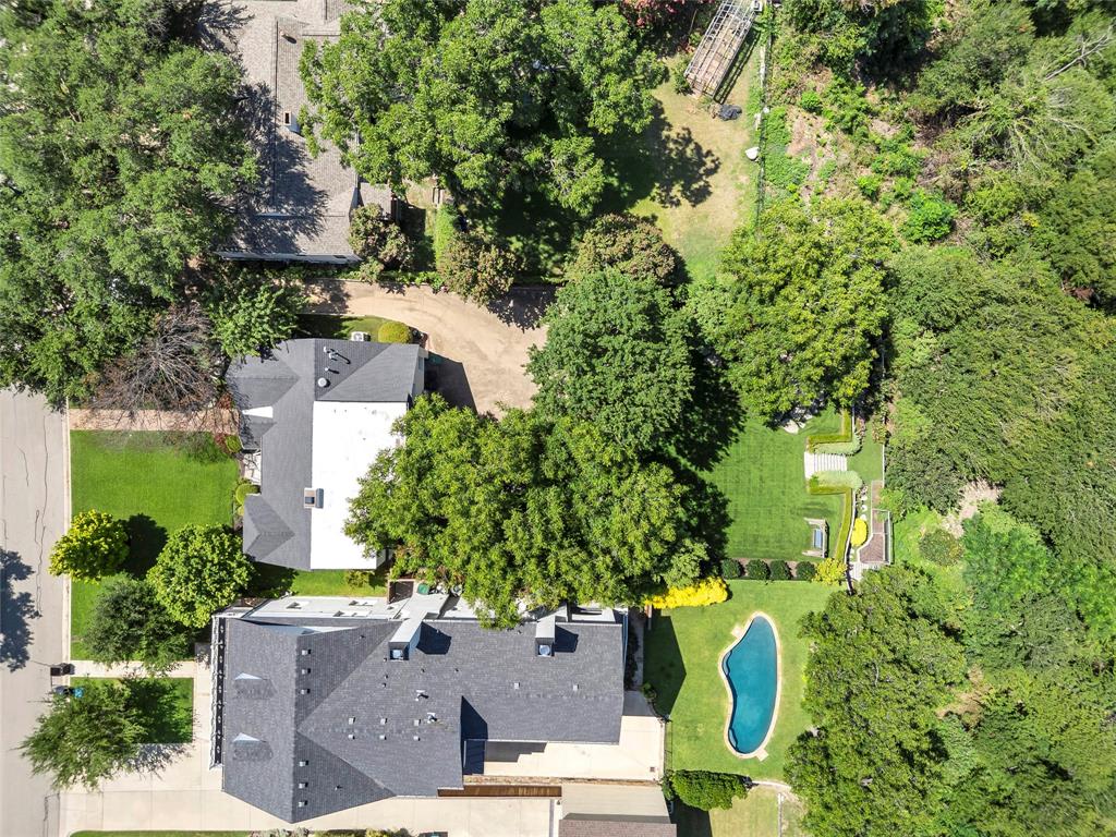 3170 Westcliff Road West Fort Worth, TX 76109 - Photo 8 of 39 an aerial view of residential houses with outdoor space