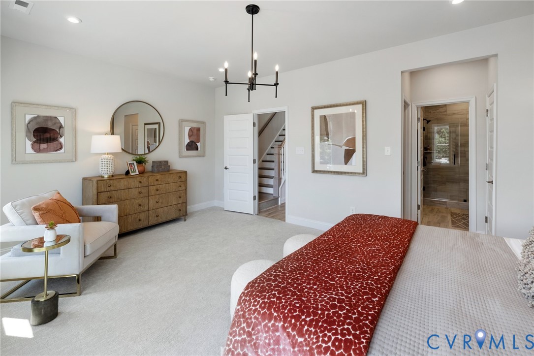 16112 Esteem Way Midlothian, VA 23113 - Photo 18 of 42 a bedroom with bed and window