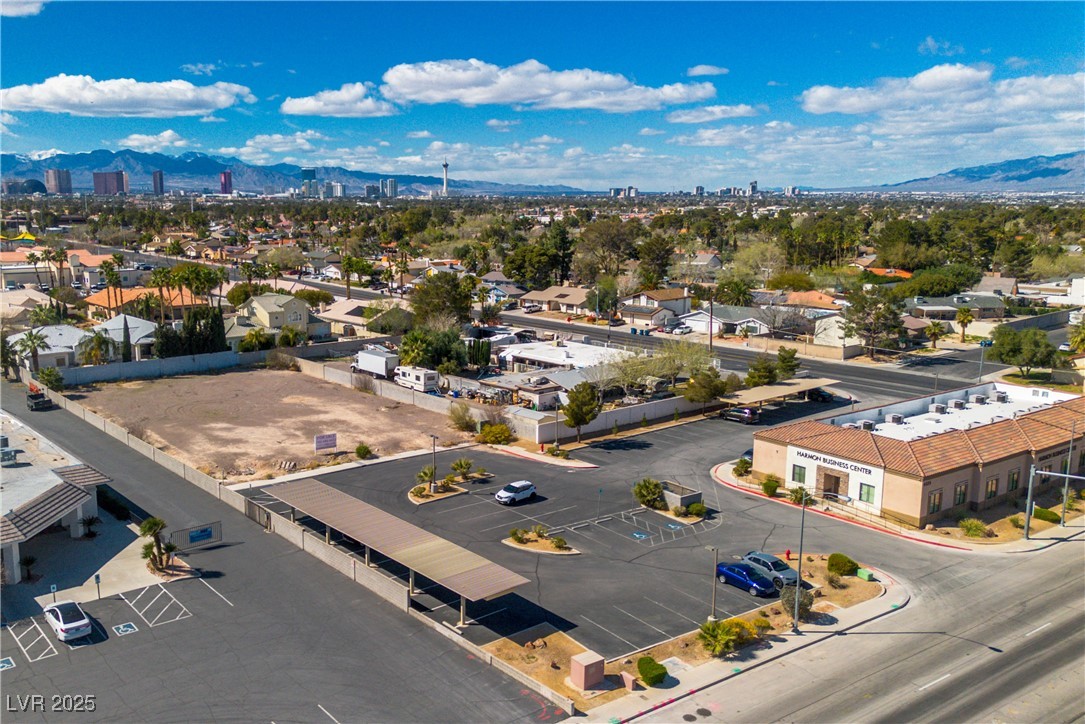 Harmon Las Vegas, NV 89121 - Photo 4 of 11 Bird's eye view with a mountain view