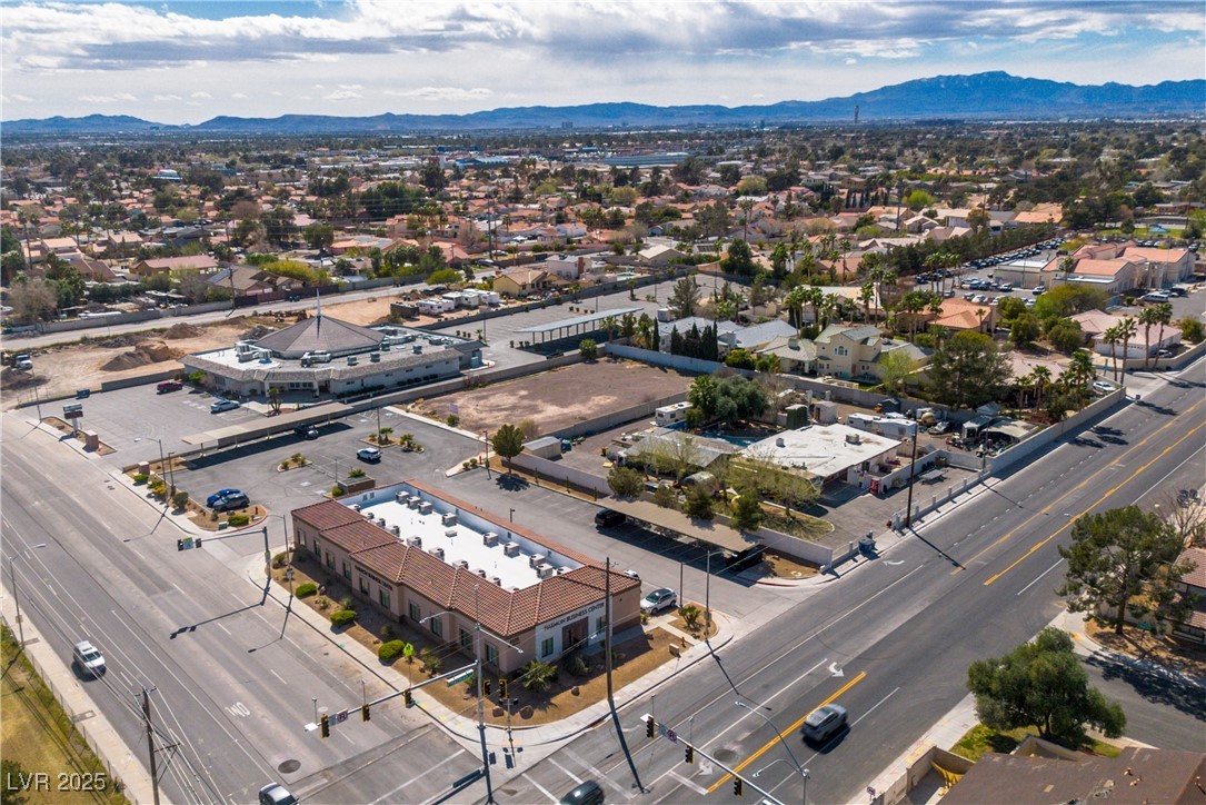 Harmon Las Vegas, NV 89121 - Photo 8 of 11 Aerial view featuring a mountain view and a reside