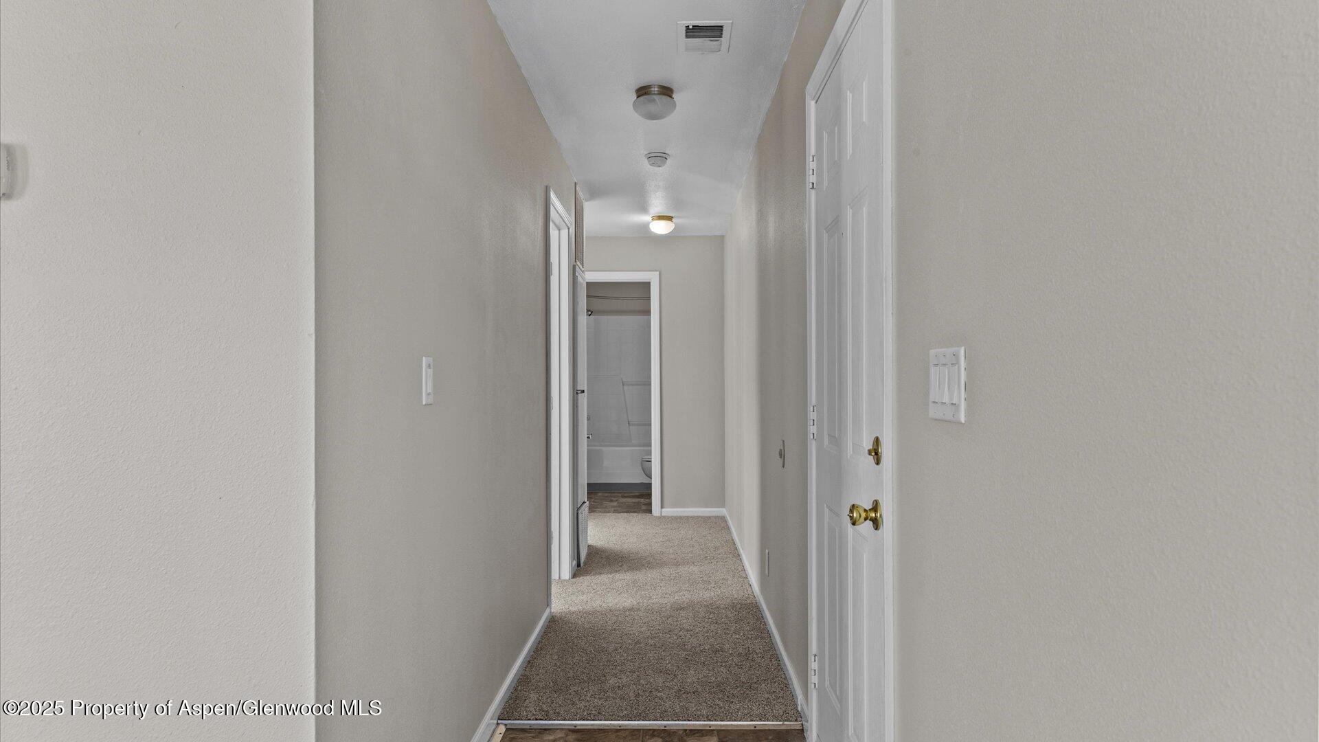 58 Logans Lane Parachute, CO 81635 - Photo 20 of 25 a view of a hallway with white walls