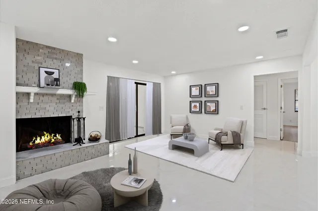 a view of a door with a window