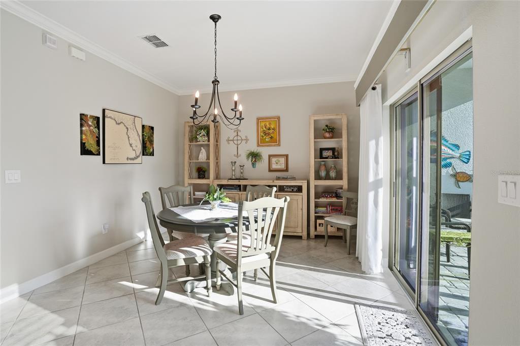 1370 White Fox Run Lutz, FL 33549 - Photo 17 of 49 a view of a dining room with furniture
