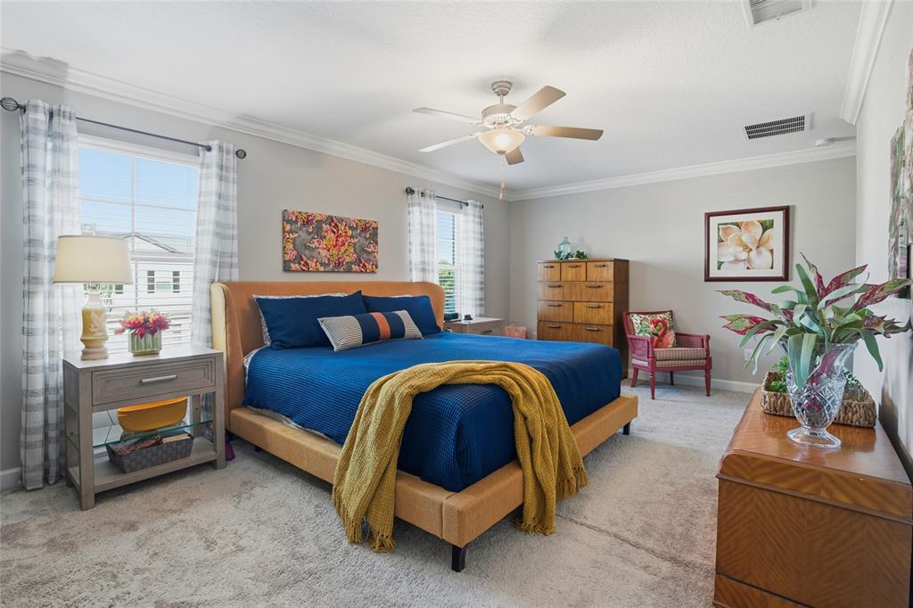 1370 White Fox Run Lutz, FL 33549 - Photo 27 of 49 a bed room with a bed and a couch