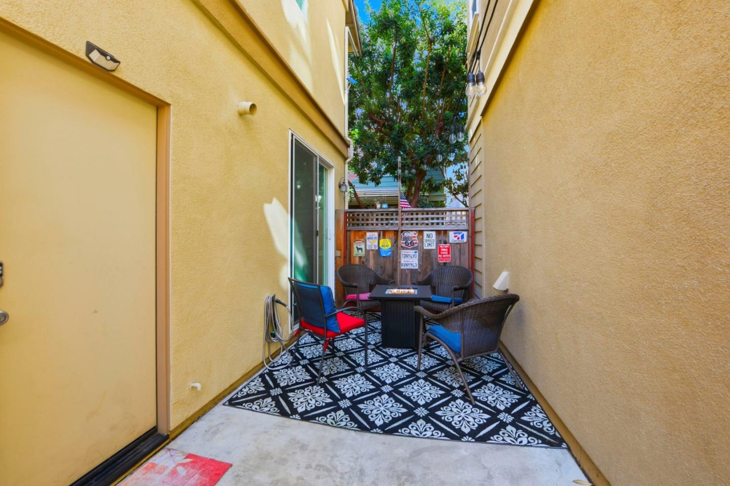 56 Regency Place Hayward, CA 94544 - Photo 34 of 43 a view of a porch with furniture and next to a yard