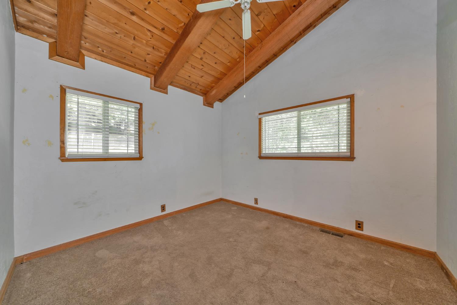 6426 Sly Park Road Placerville, CA 95667 - Photo 20 of 32 a view of an empty room with a window