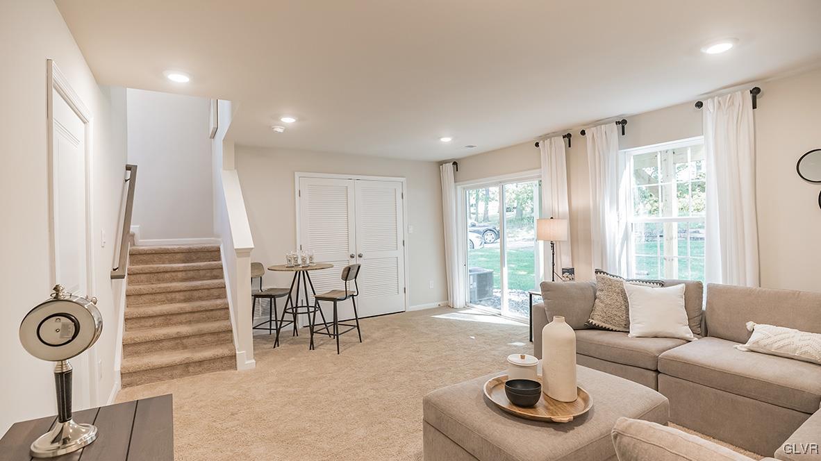 257 Winding Road Easton, PA 18040 - Photo 23 of 23 a living room with furniture and a large window