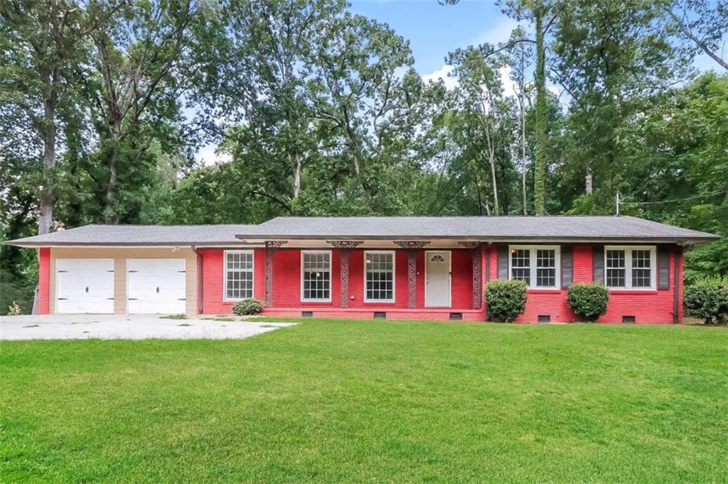 2180 Enon Road South Fulton, GA 30331 - Photo 1 of 1 a front view of house with yard and green space