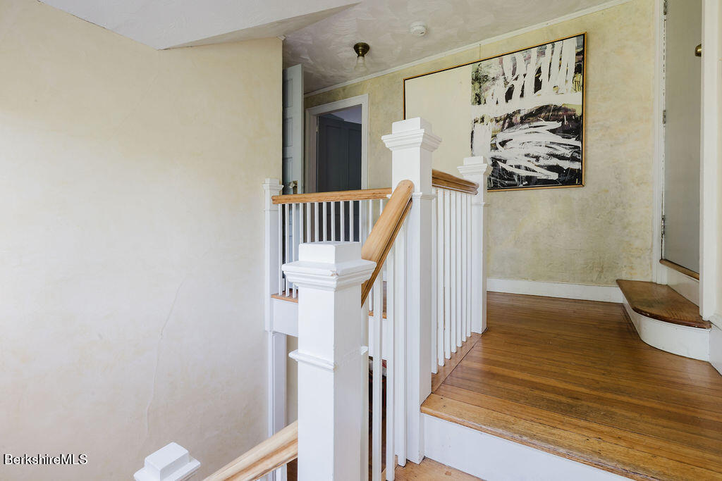 168 Main Street Sheffield, MA 01257 - Photo 22 of 55 a view of a hallway with wooden floor and entryway