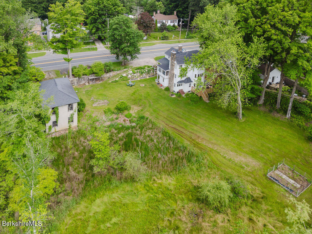 168 Main Street Sheffield, MA 01257 - Photo 51 of 55 an aerial view of residential houses with outdoor space and trees