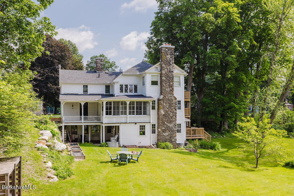 168 Main Street Sheffield, MA 01257 - Photo 52 of 55 a view of a house with pool and sitting area