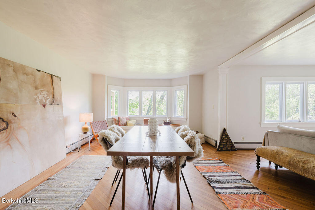 168 Main Street Sheffield, MA 01257 - Photo 9 of 55 a living room with furniture and a window