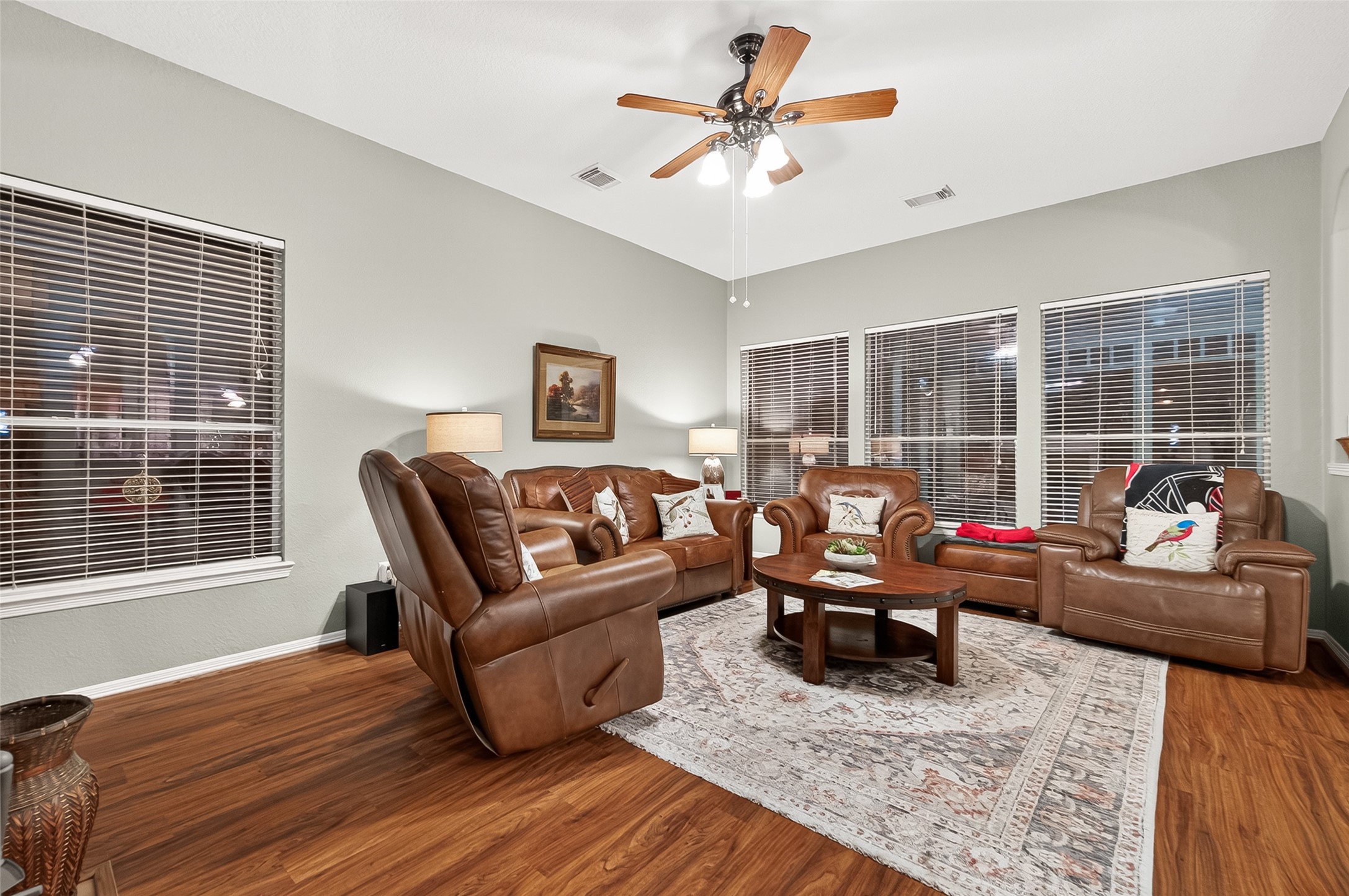 12455 West Summerlin Conroe, TX 77302 - Photo 9 of 31 a living room with furniture and a large window