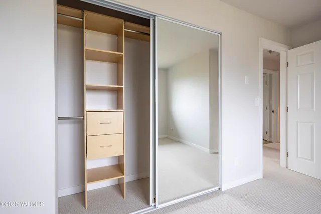 a view of empty room