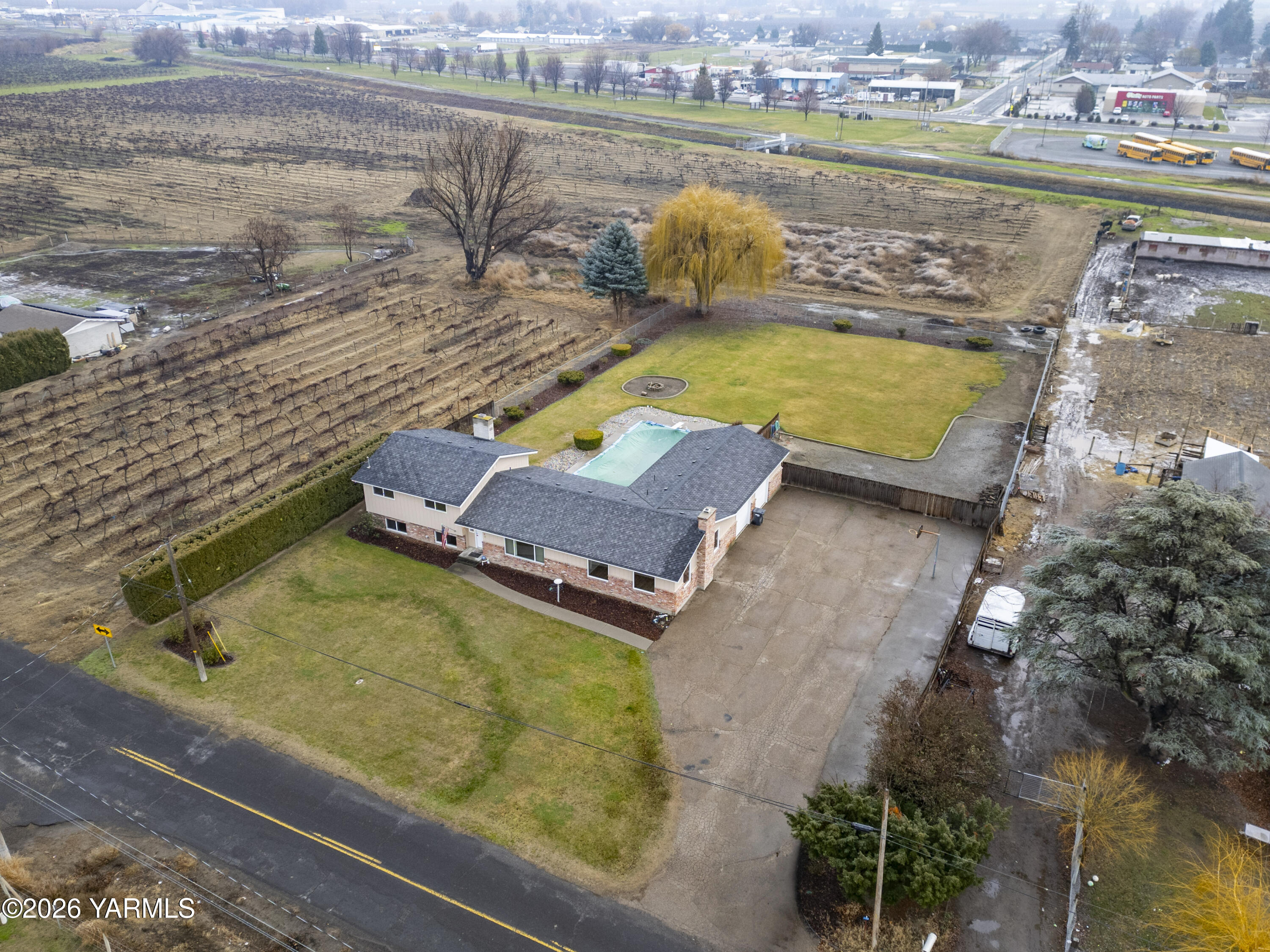 790 East Bonnieview Road Grandview, WA 98930 - Photo 47 of 49 a view of a swimming pool with outdoor seating