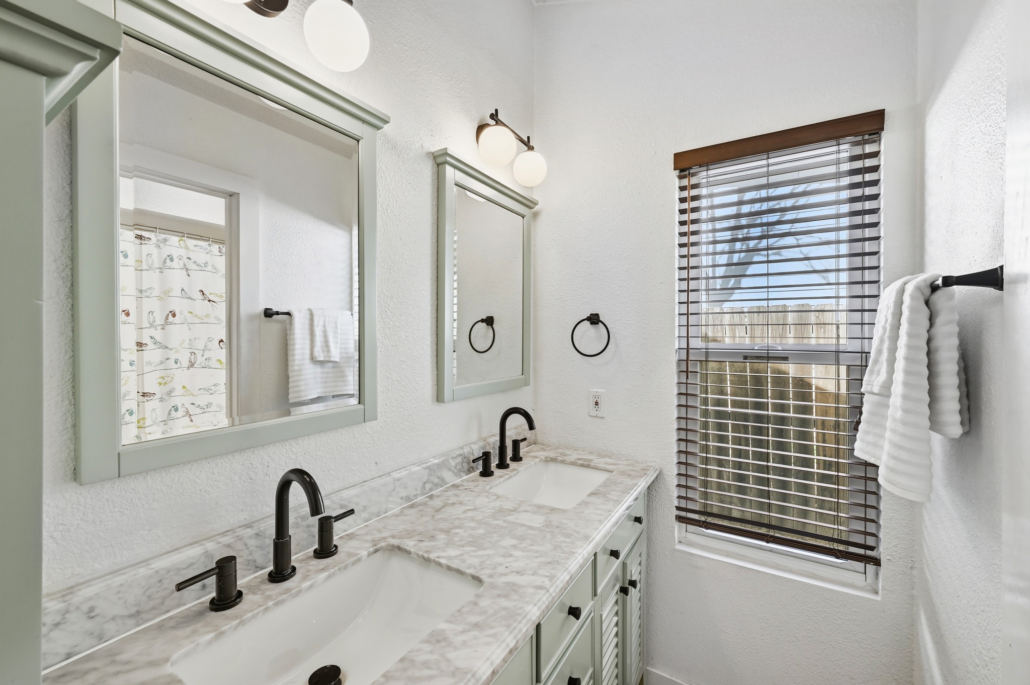 5610 Fence Row Austin, TX 78744 - Photo 14 of 26 Recently remodeled Bathroom with a double vanity.
