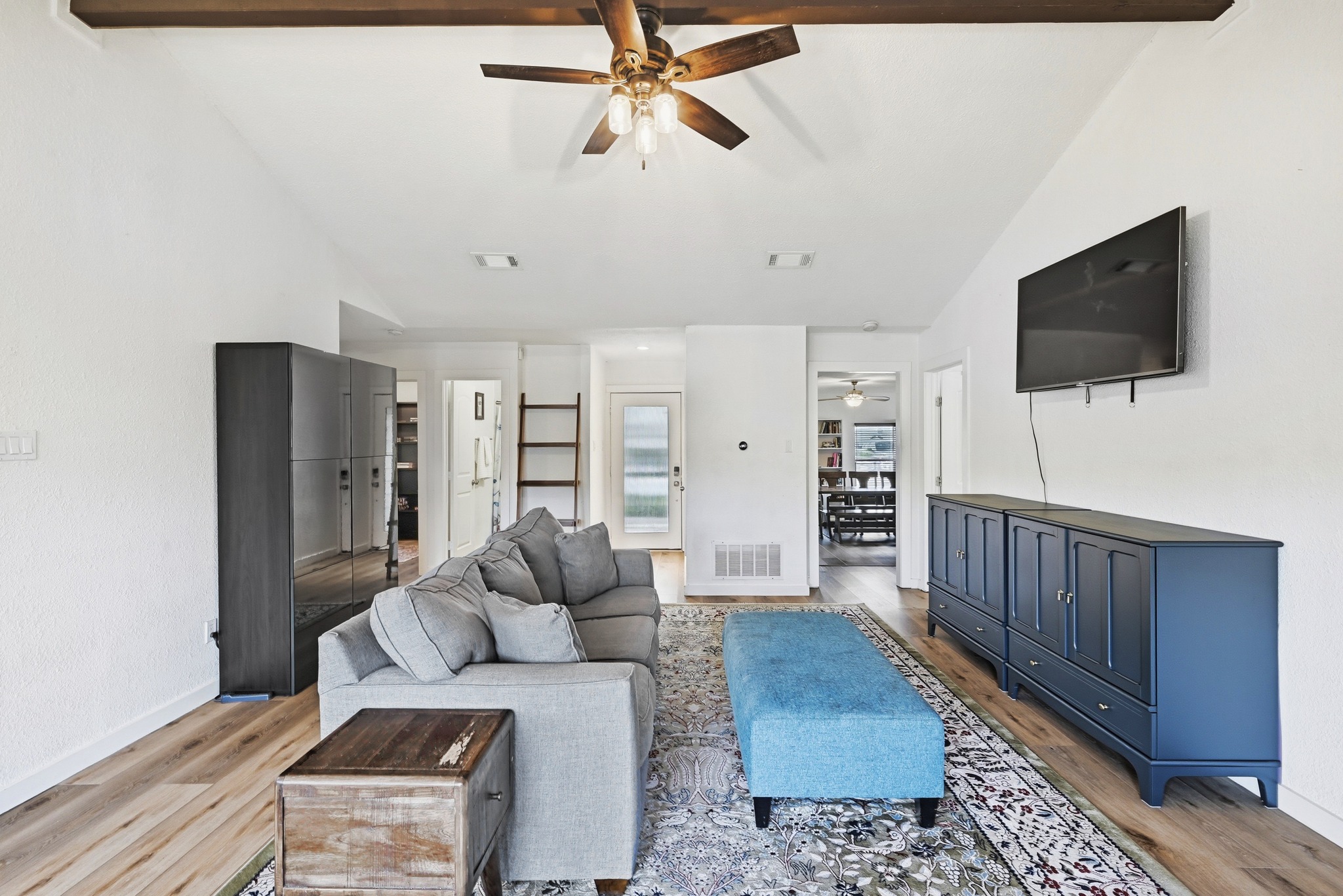 5610 Fence Row Austin, TX 78744 - Photo 10 of 26 Lots of options to change the layout of this living room. Make it yours!