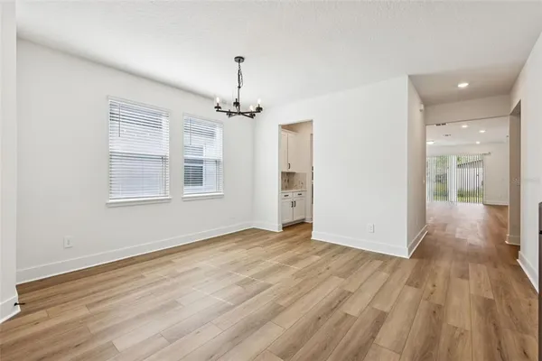 a view of livingroom with hardwood floor and window