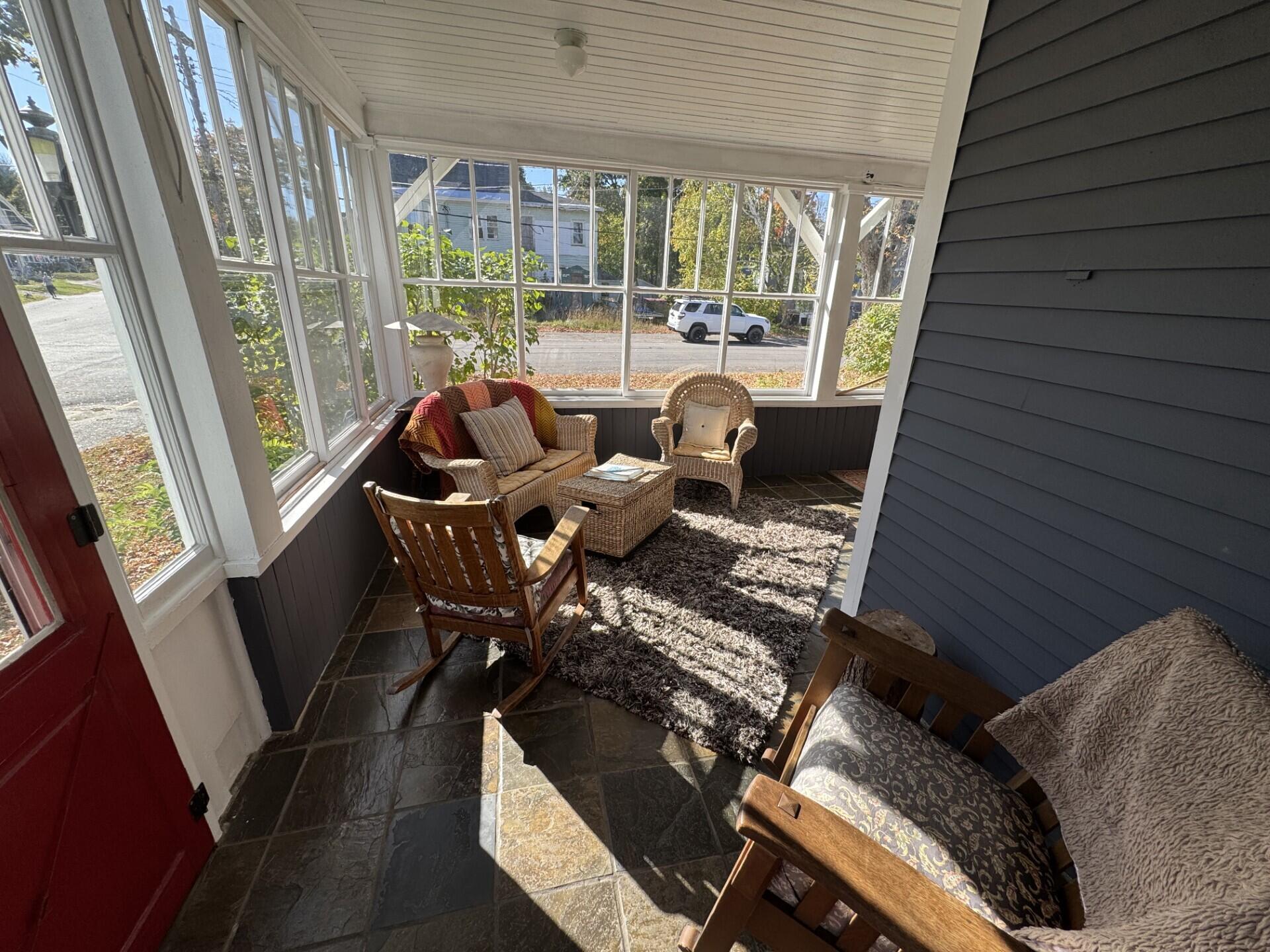 75 Elm Street Millinocket, ME 04462 - Photo 24 of 37 Second sunny porch