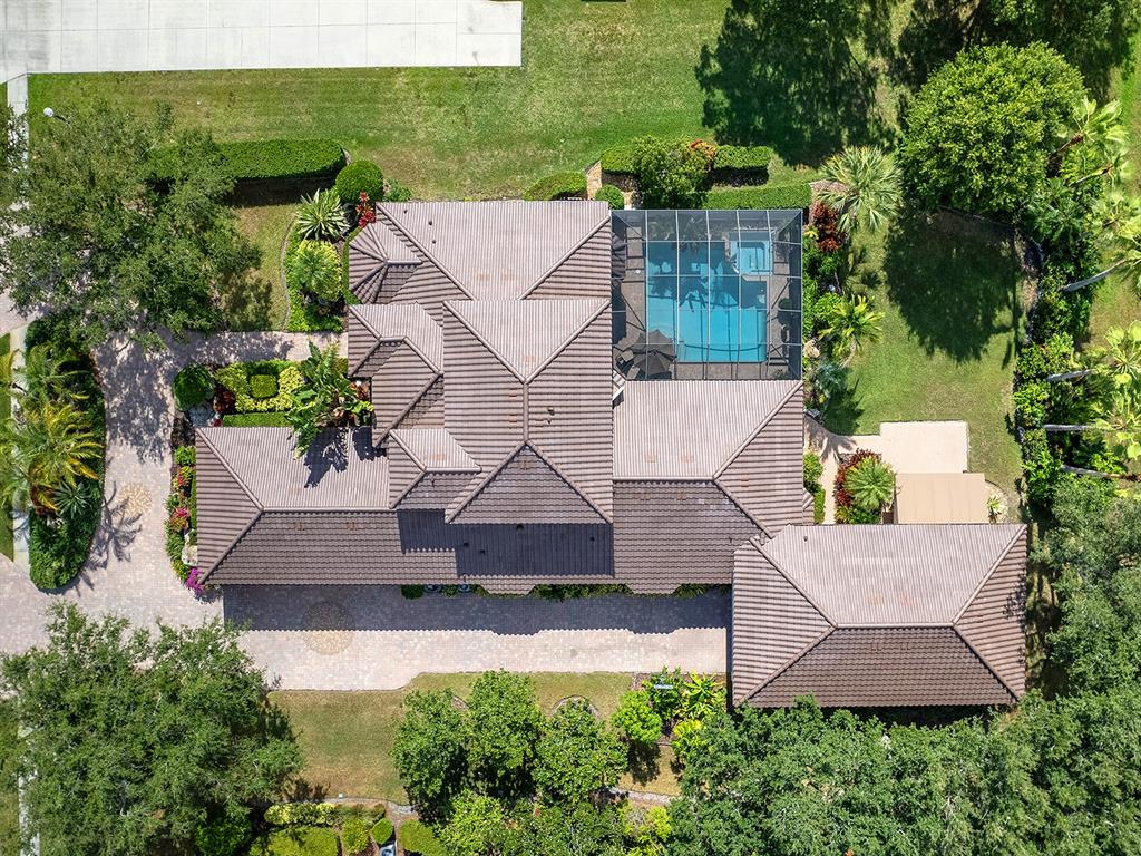 10528 Cheval Place Lakewood Ranch, FL 34202 - Photo 7 of 71 an aerial view of a house with a yard