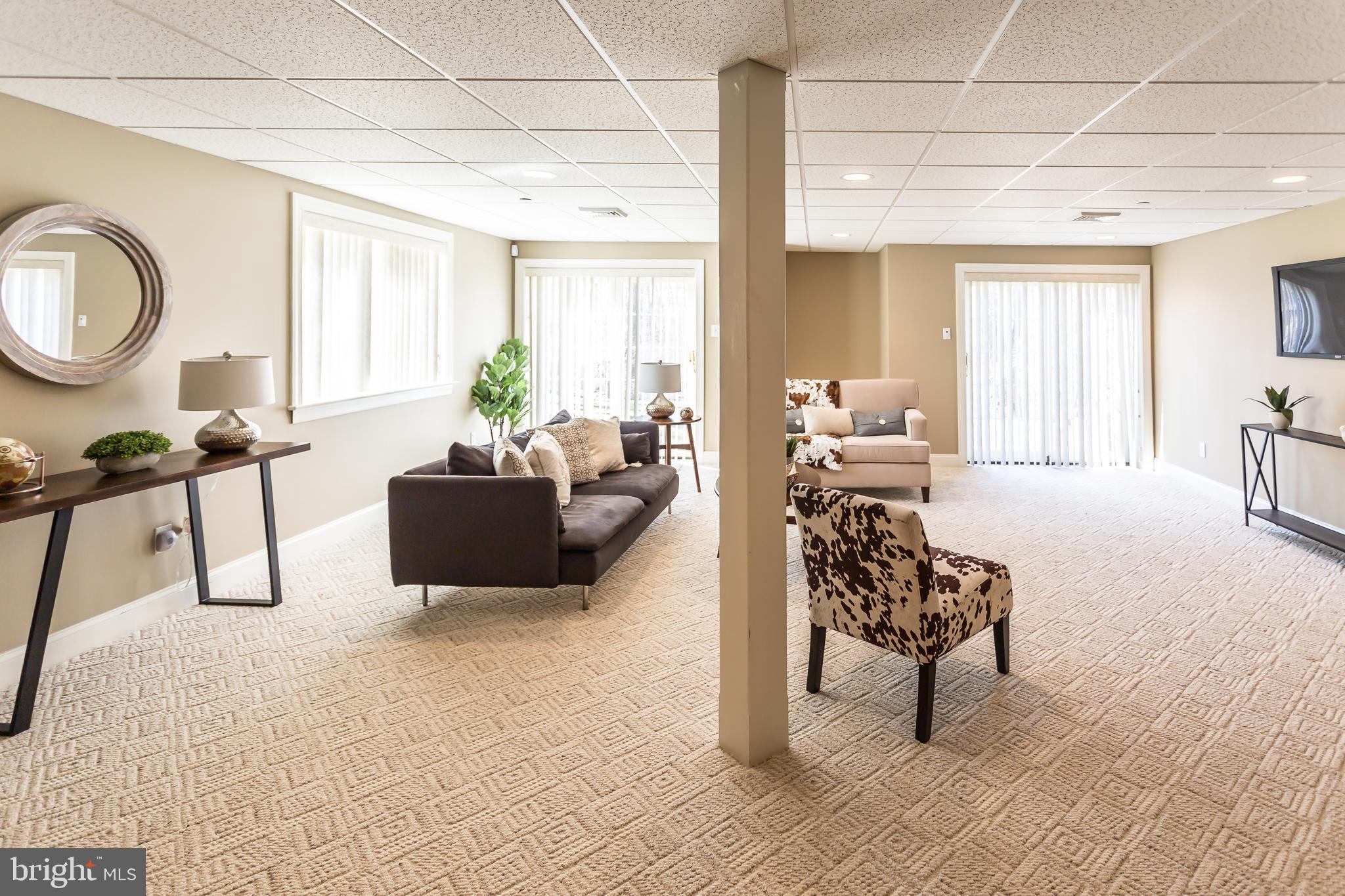 122 Springtree Road Newtown Square, PA 19073 - Photo 15 of 17 Finished Walk-out Basement