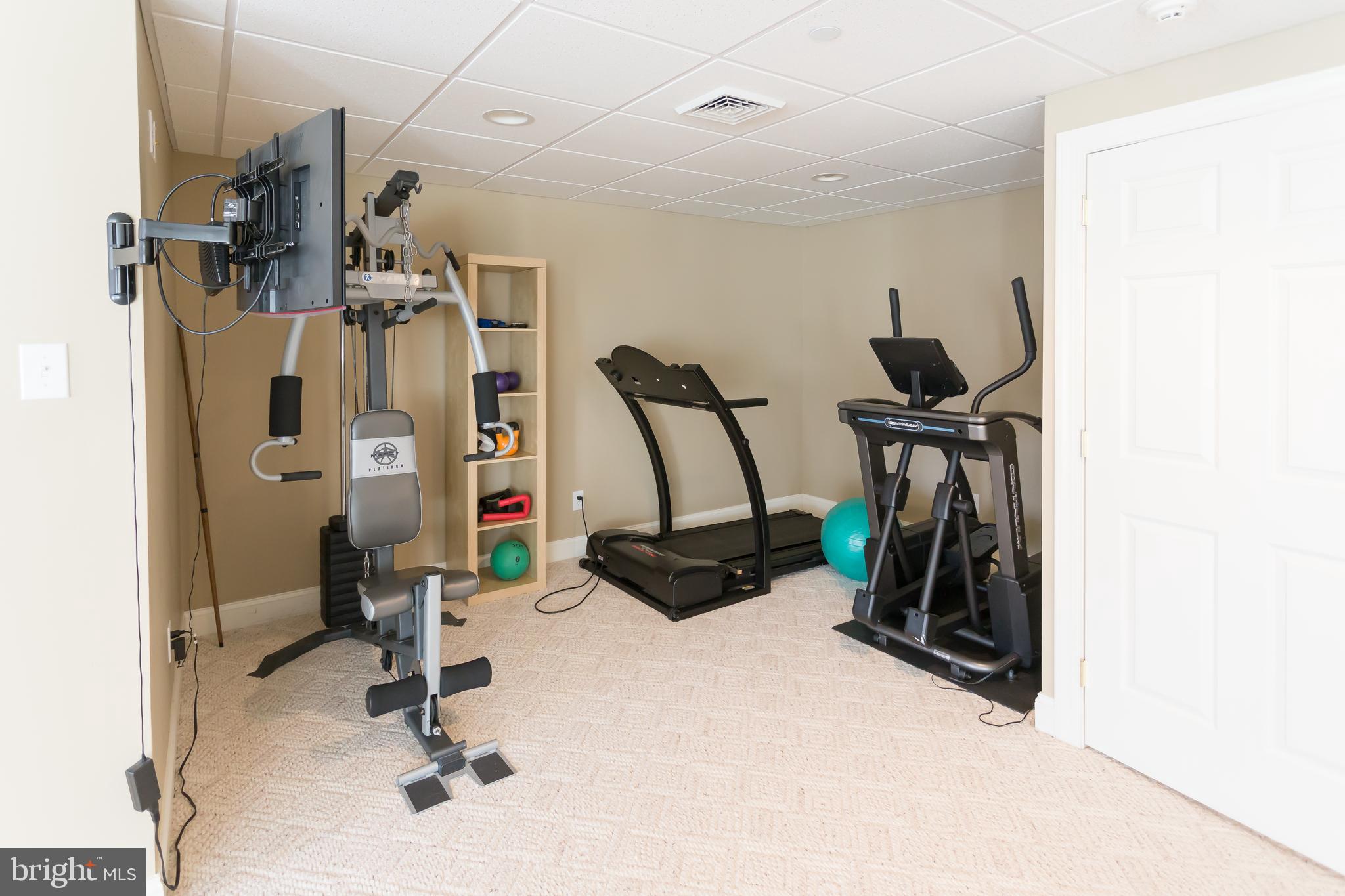 122 Springtree Road Newtown Square, PA 19073 - Photo 16 of 17 Gym in Basement