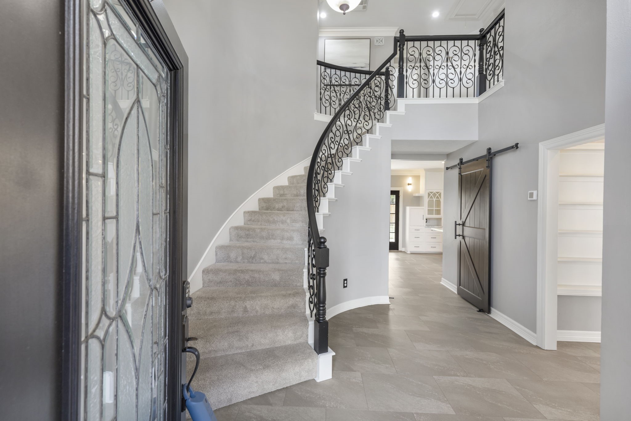 3427 Rolling Terrace Drive Spring, TX 77388 - Photo 4 of 36 a view of entryway and hall with wooden floor