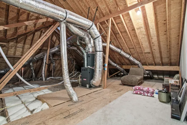 a view of storage and utility room