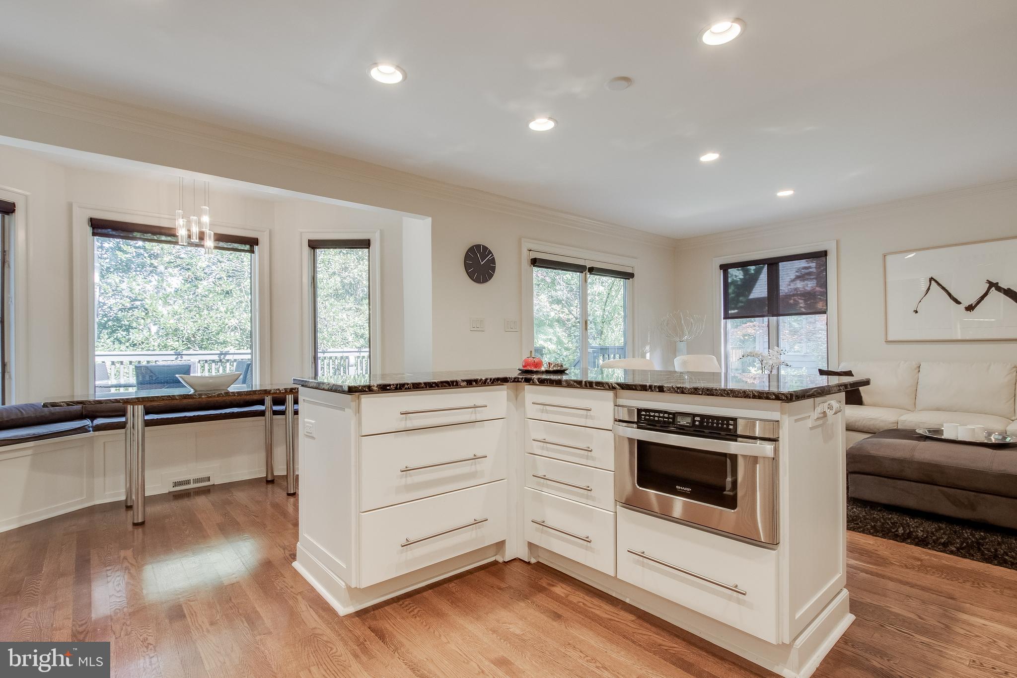 7346 Hooking Road McLean, VA 22101 - Photo 15 of 53 kit w/view of microwave and great storage