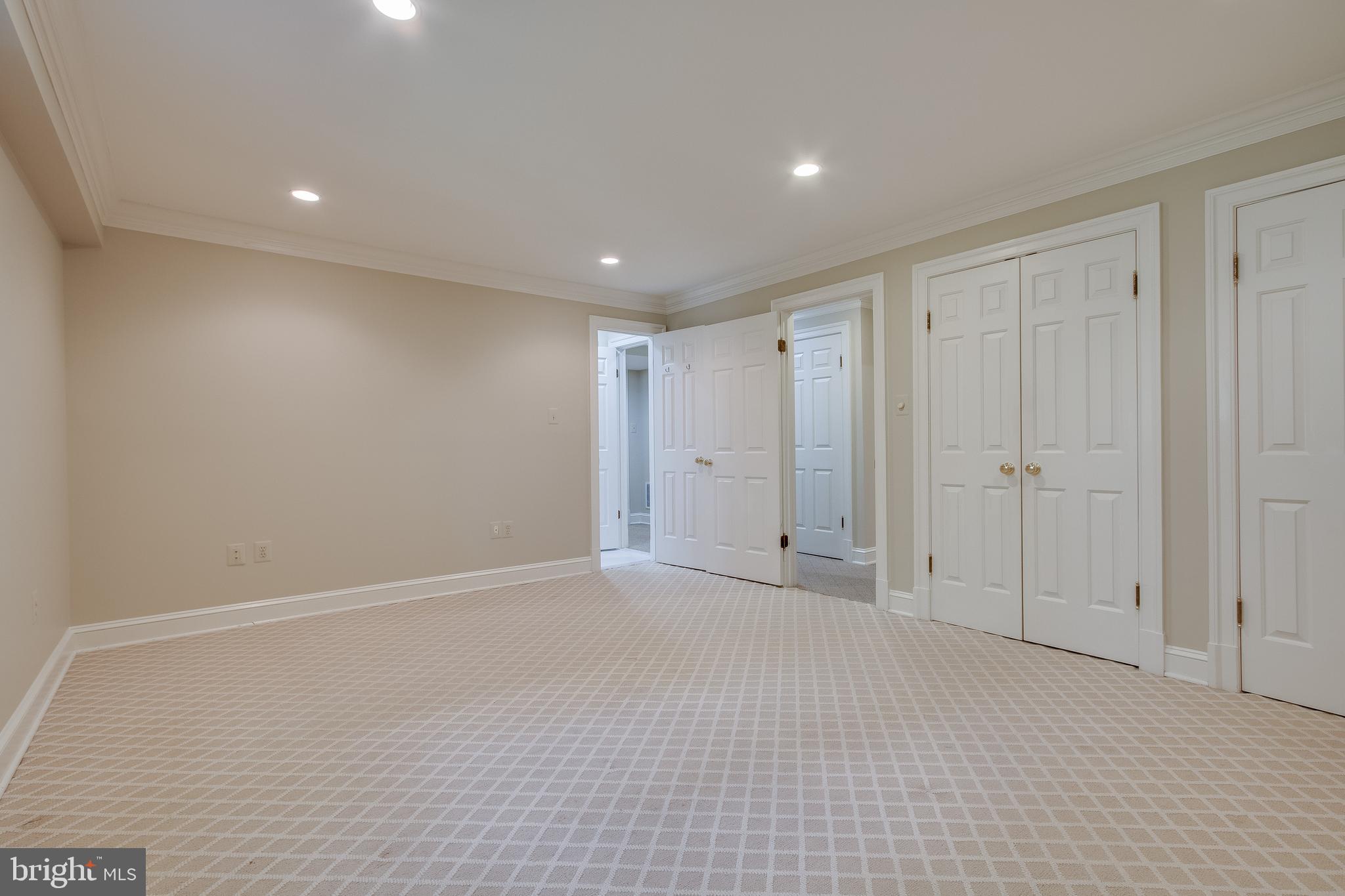 7346 Hooking Road McLean, VA 22101 - Photo 44 of 53 Basement MB showing door to ensuite bthrm.