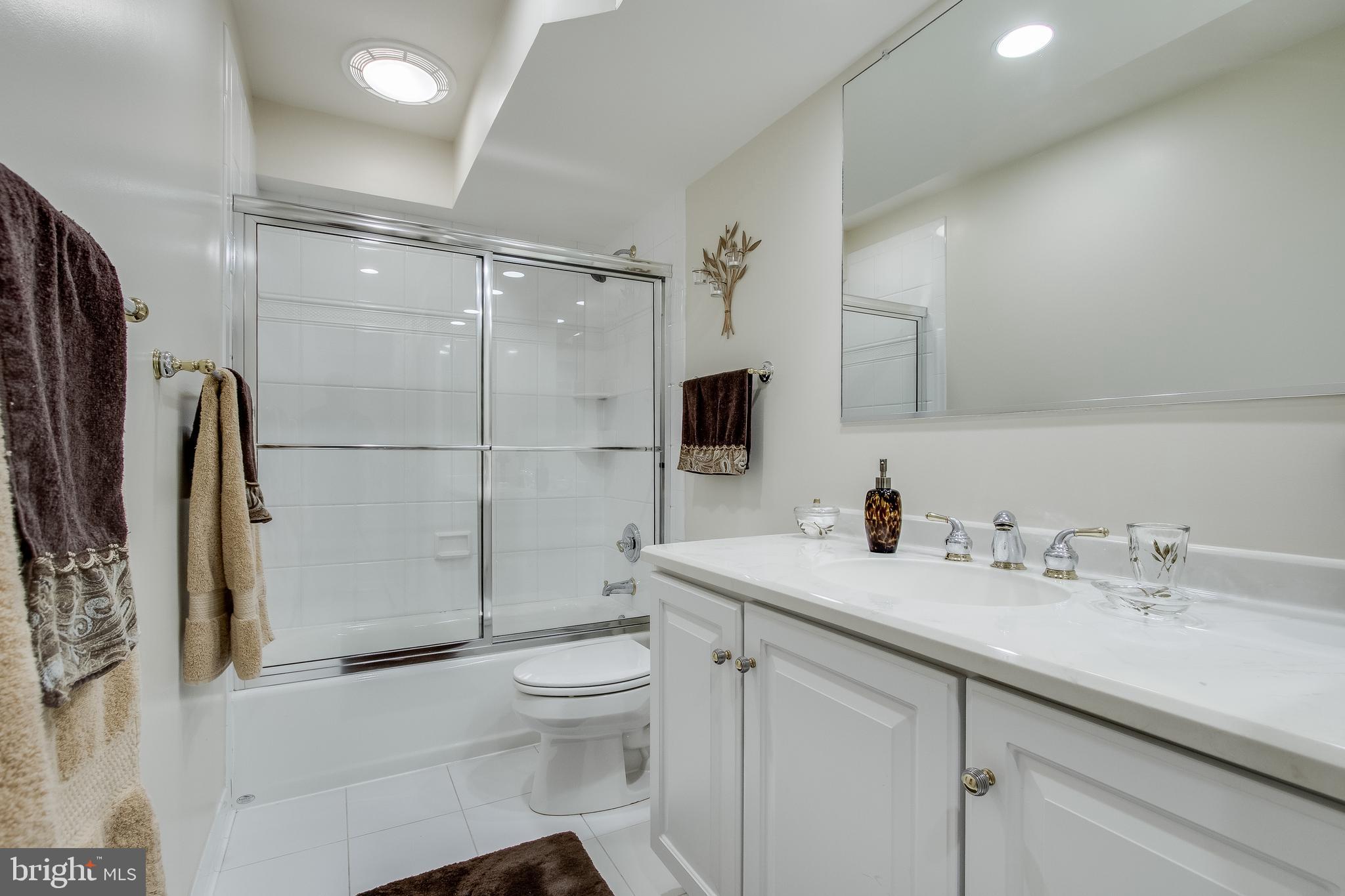 7346 Hooking Road McLean, VA 22101 - Photo 45 of 53 Bsmnt Bthrm en suite BR & hall door for others