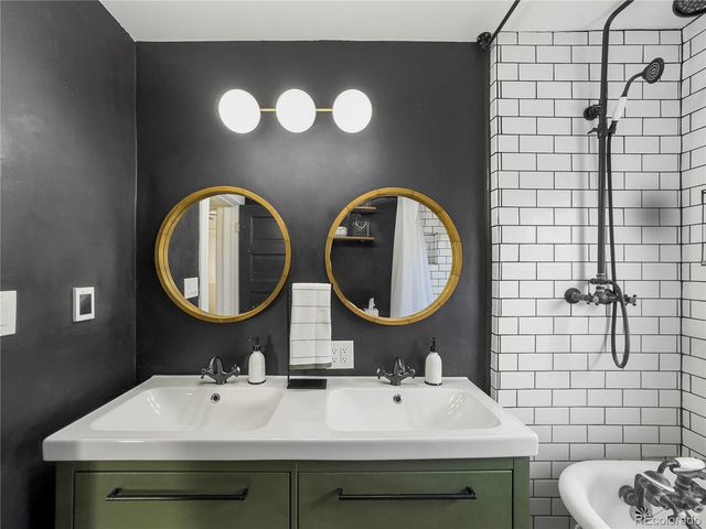 a workspace with furniture and window