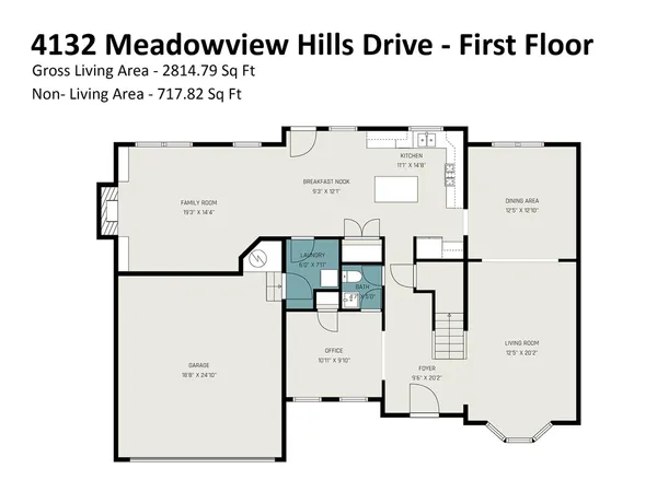 $510,000 | 4132 Meadowview Hills Drive, Charlotte, NC 28269