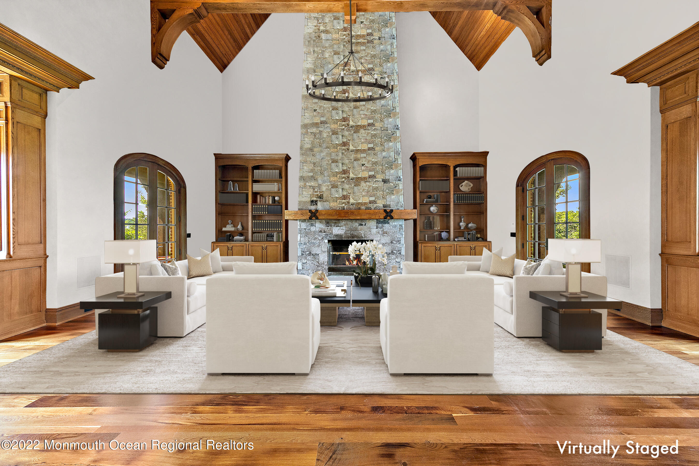 88 Montrose Road Colts Neck, NJ 07722 - Photo 3 of 18 88Montrose GreatRoom Virtually Staged