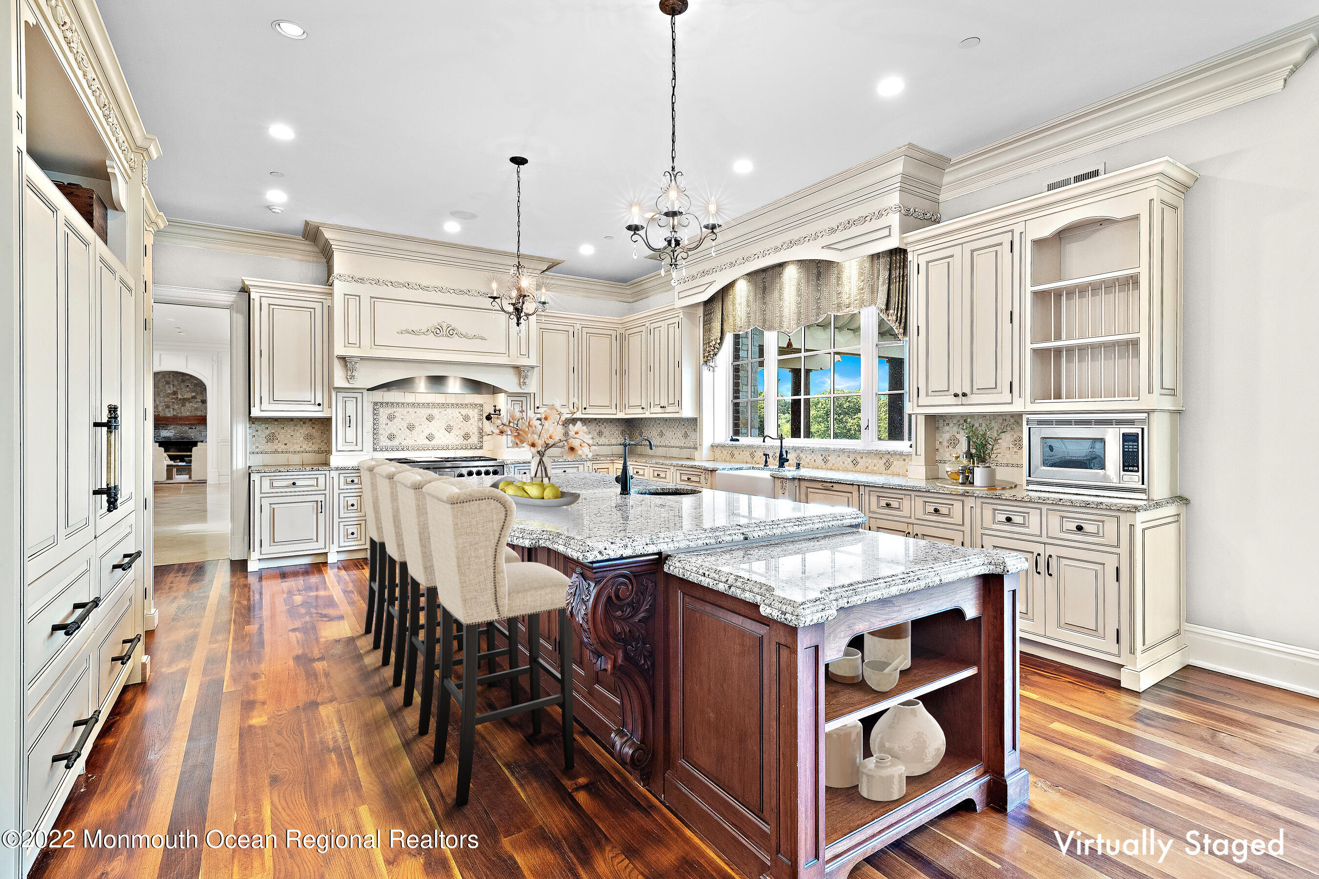 88 Montrose Road Colts Neck, NJ 07722 - Photo 4 of 18 88Montrose Kitchen Virtually Staged